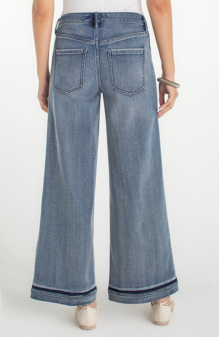 Super Stride Wide Leg Denim from Liverpool