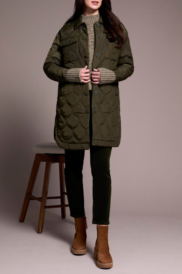 Quilted Long Jacket from Tribal