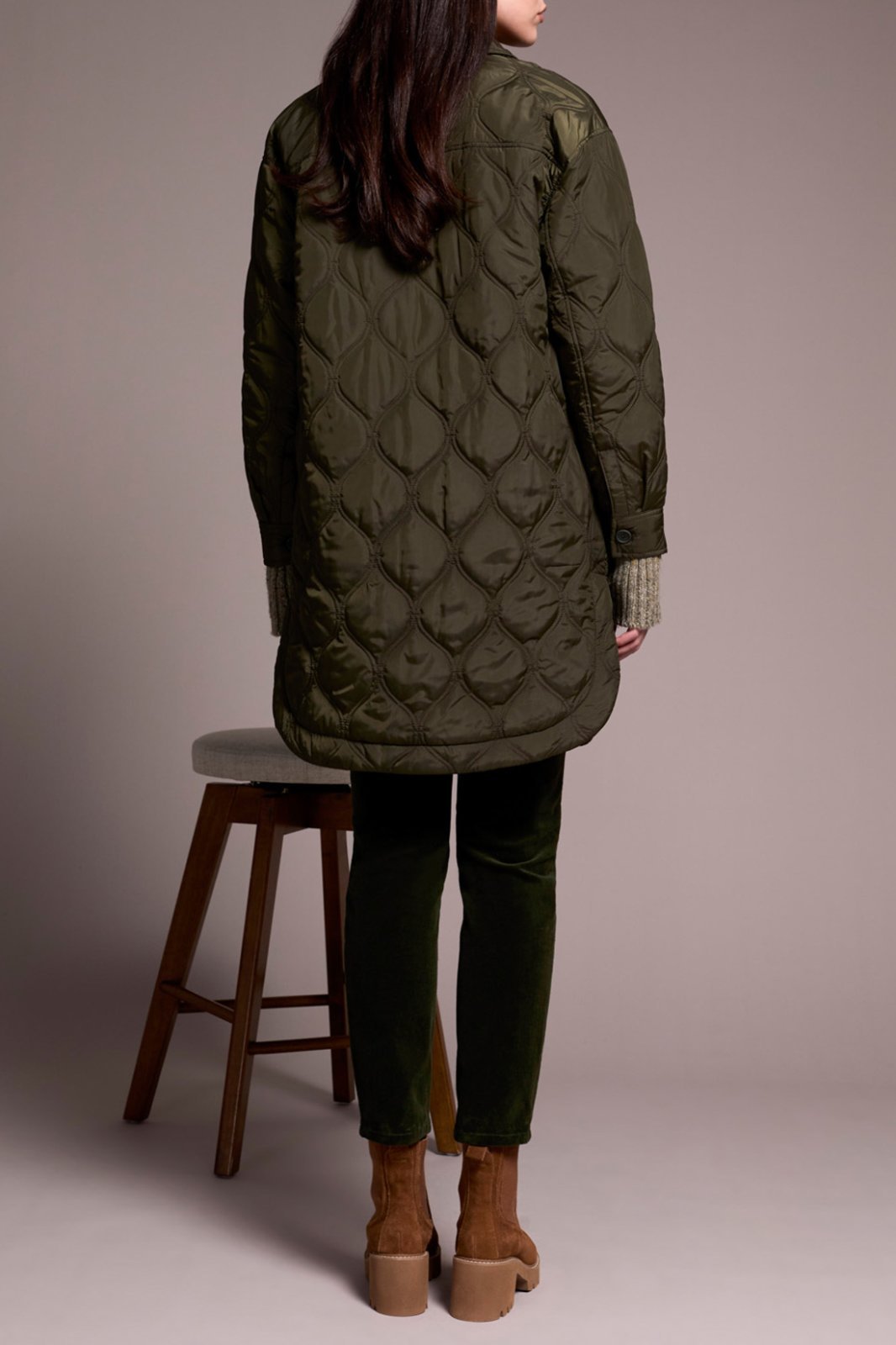 Quilted Long Jacket from Tribal - High Call Outfitters