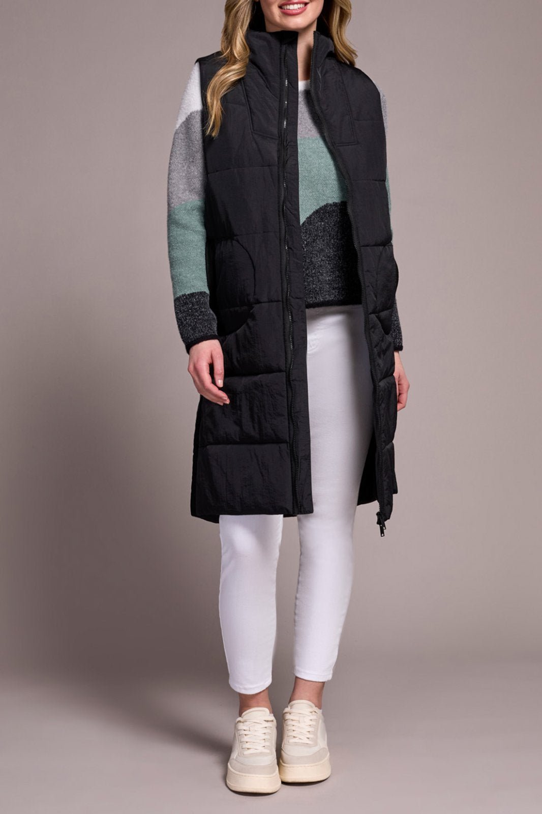 Long Zip Front Vest from Tribal - High Call Outfitters