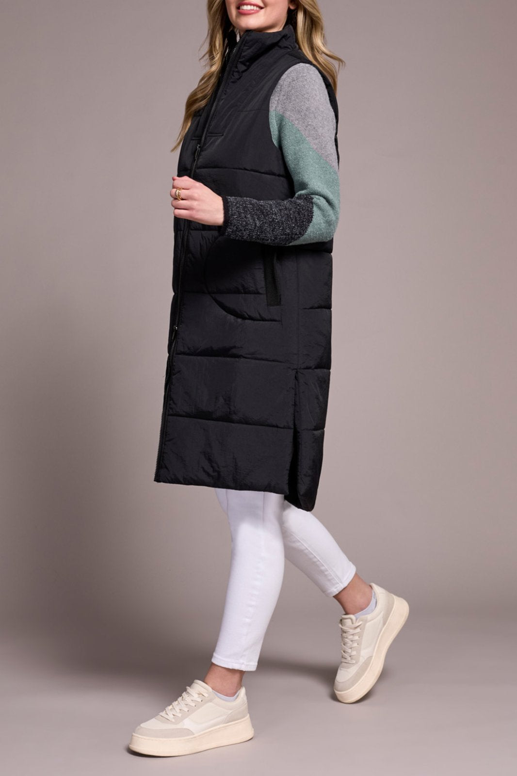 Long Zip Front Vest from Tribal - High Call Outfitters