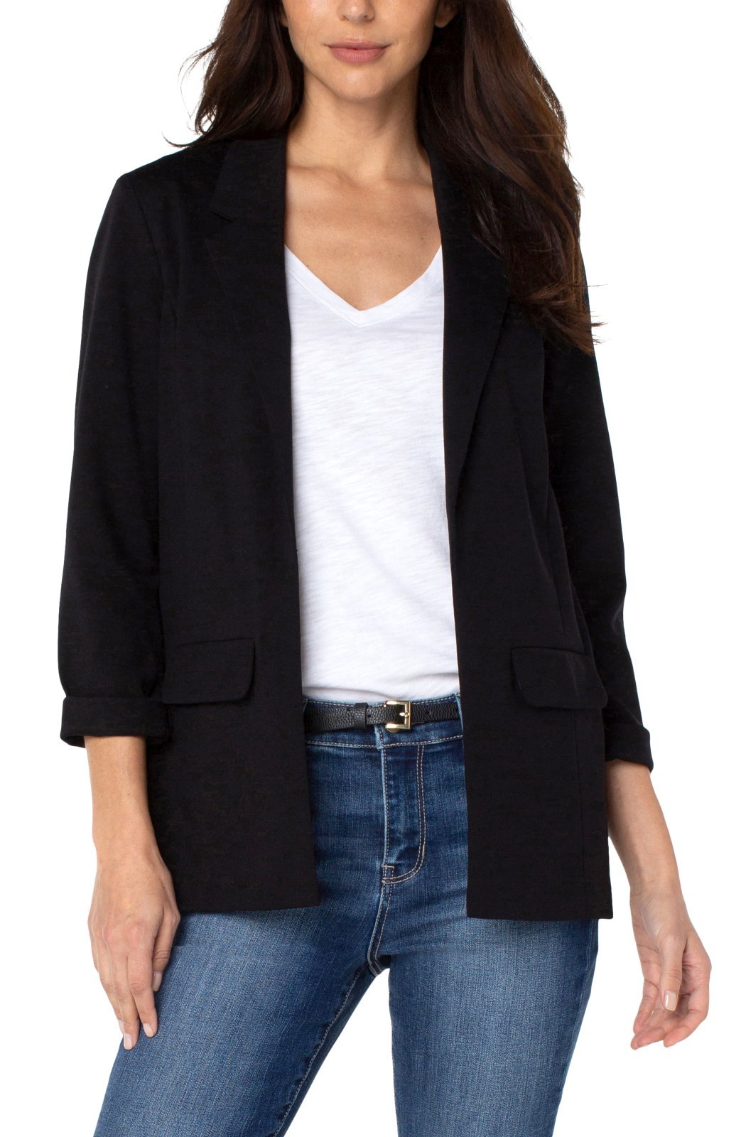 Boyfriend Blazer with Princess Seams from Liverpool - High Call Outfitters