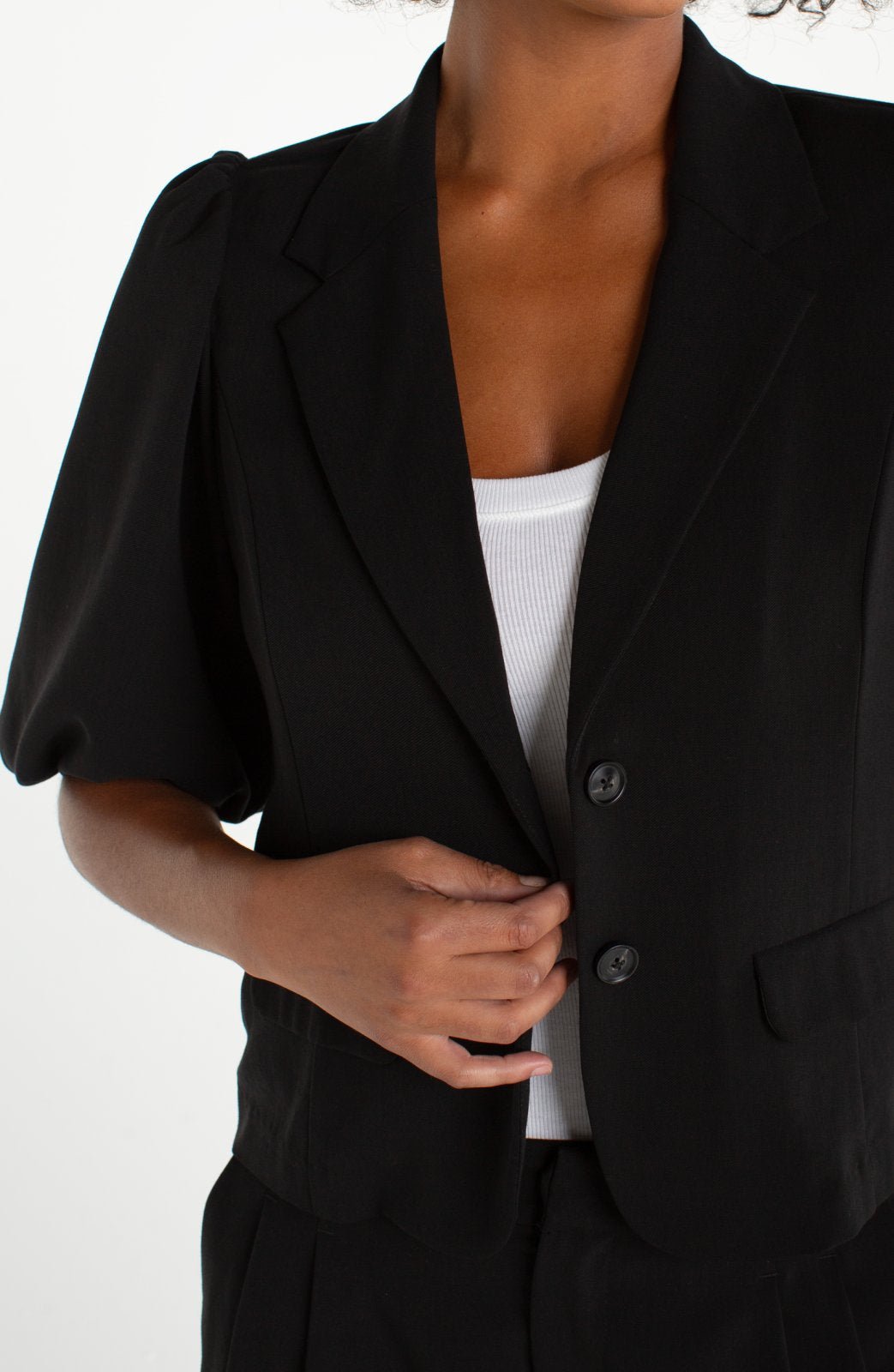 Balloon Sleeve Blazer from Liverpool - High Call Outfitters