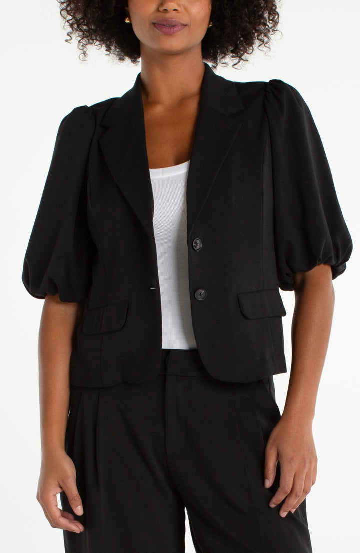 Balloon Sleeve Blazer from Liverpool - High Call Outfitters