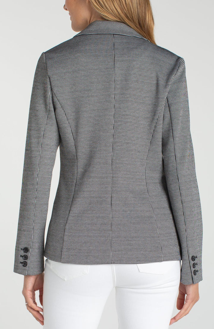 Mini Check Fitted Blazer from Liverpool - High Call Outfitters