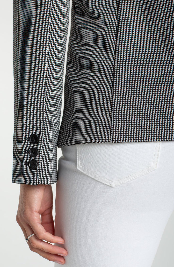 Mini Check Fitted Blazer from Liverpool - High Call Outfitters