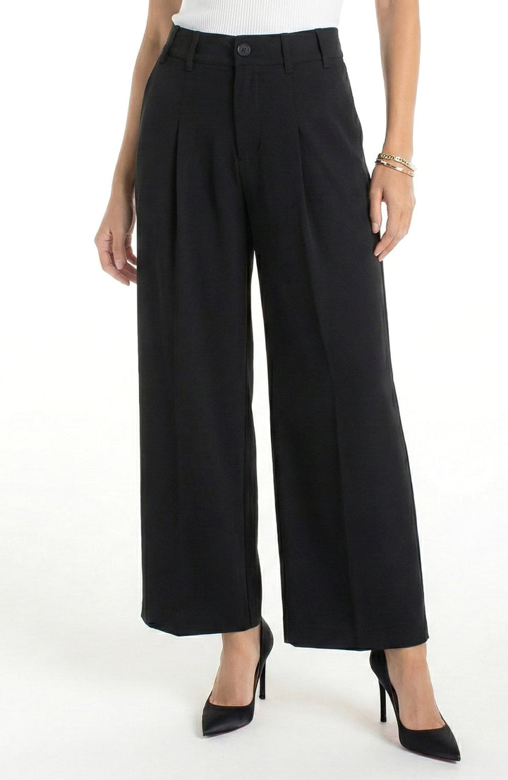 High Rise Pleated Wide Leg Trouser from Liverpool