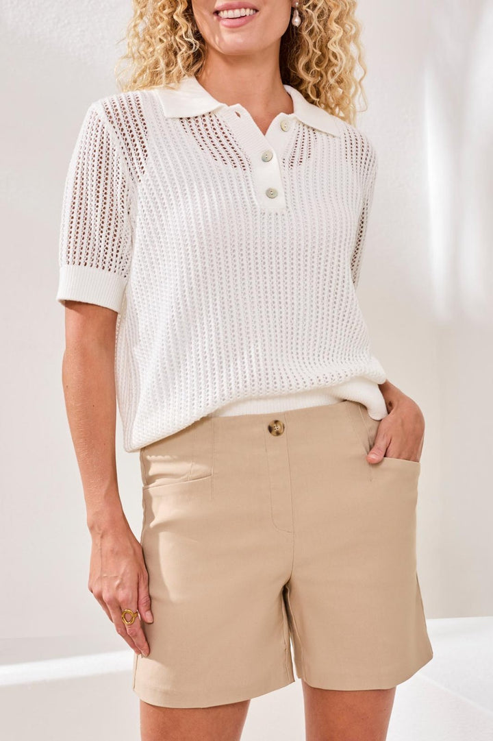 Flatten It Pull On Short from Tribal - High Call Outfitters