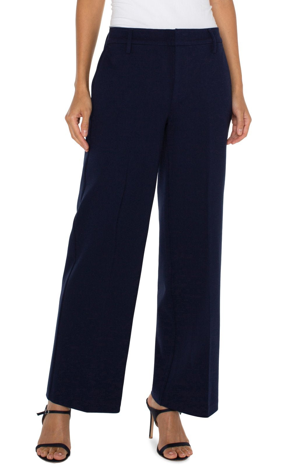 Kelsey Wide Leg Trouser from Liverpool - High Call Outfitters