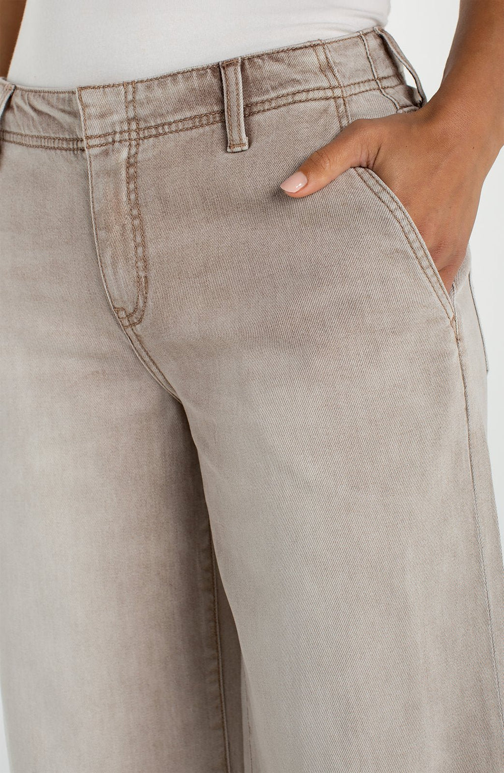 Weekender Crop Wide Leg from Liverpool - High Call Outfitters