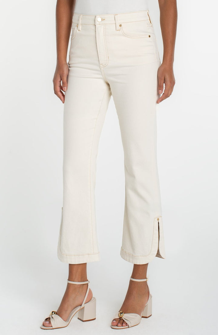 Hannah Crop Flar with Tulip Hem from Liverpool - High Call Outfitters