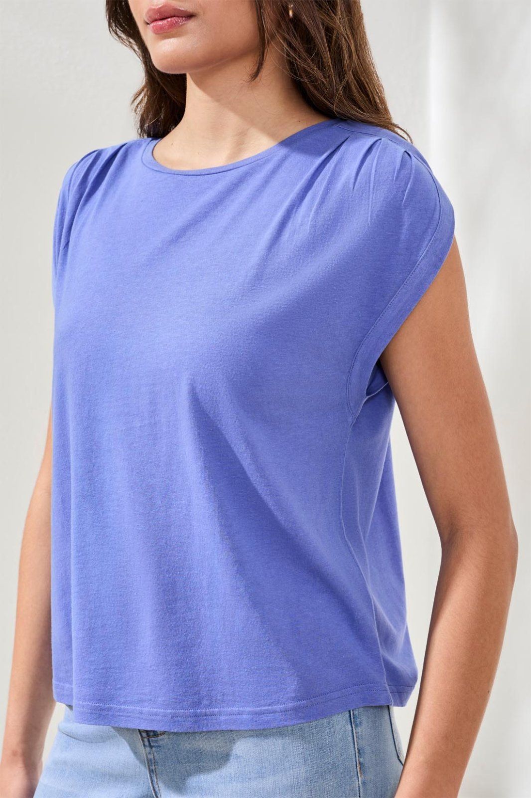 Boat Neck Cap Sleeve Top from Tribal - High Call Outfitters