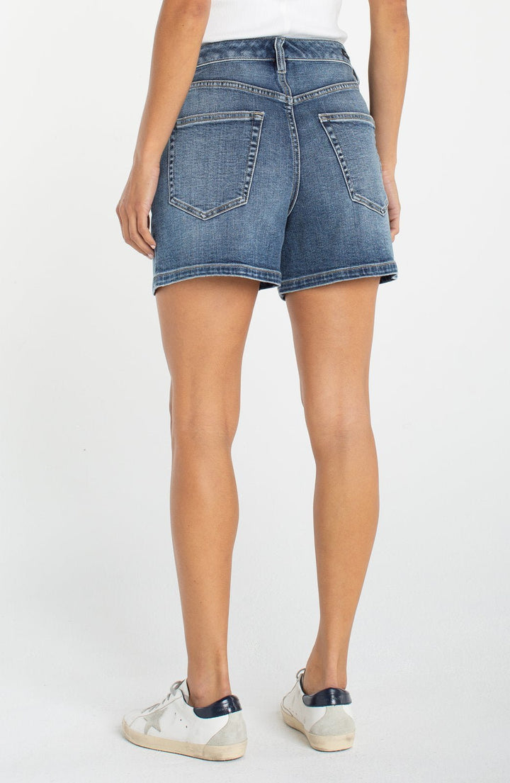 Heritage High Rise Denim Short from Liverpool - High Call Outfitters