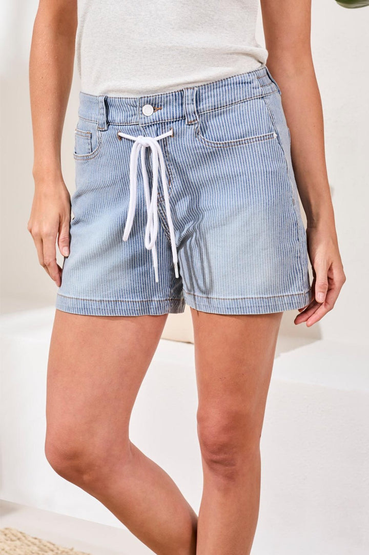 Audrey Wide Leg Shorts from Tribal - High Call Outfitters