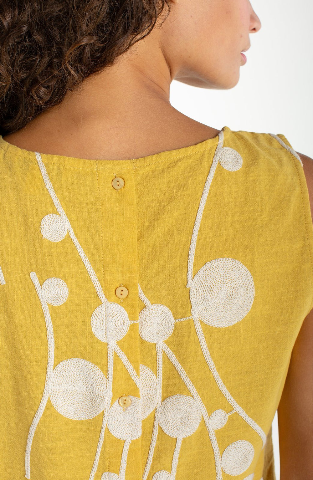 Sleeveless Embroidered Top from Liverpool - High Call Outfitters