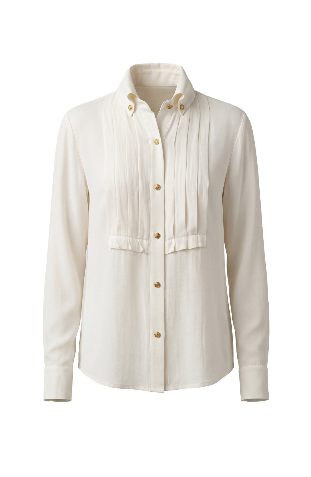 Long Sleeve Tuxedo Woven Top from Liverpool