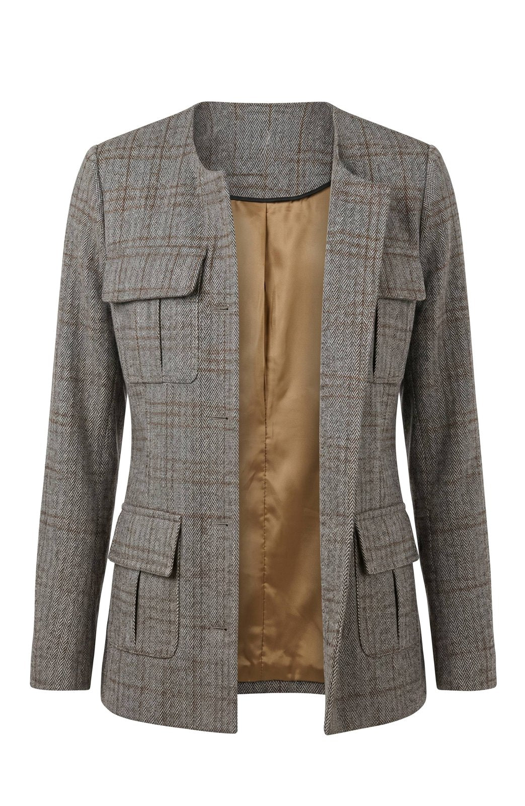 Collarless Field Jacket from Liverpool