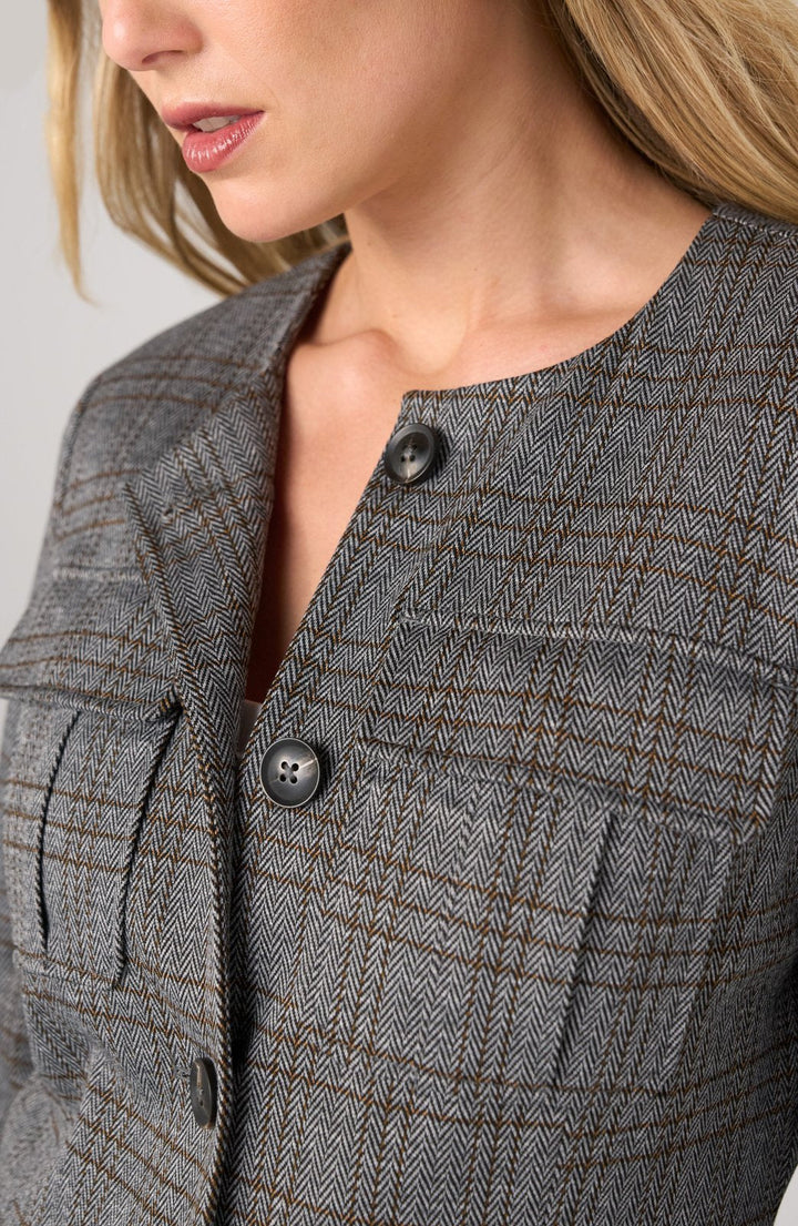 Collarless Field Jacket from Liverpool