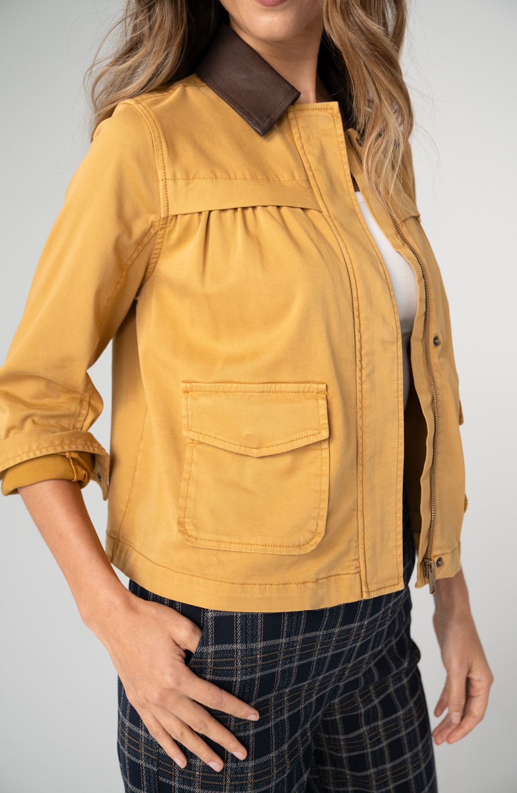 Collared Swing Jacket from Liverpool