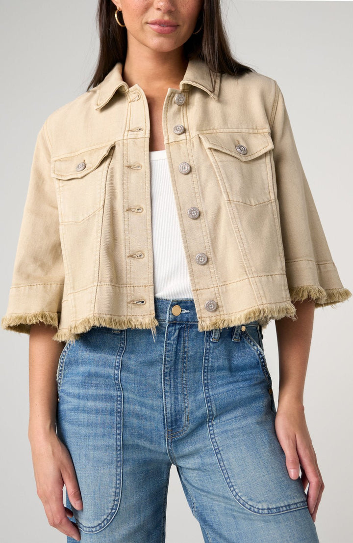 3/4 Sleeve Flounce Jacket from Liverpool - High Call Outfitters