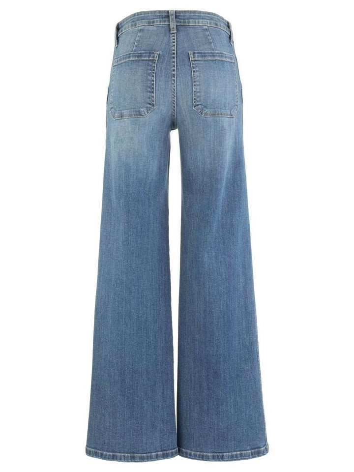 High Rise Wide Leg with Scoop Pockets from Kut from the Kloth - High Call Outfitters