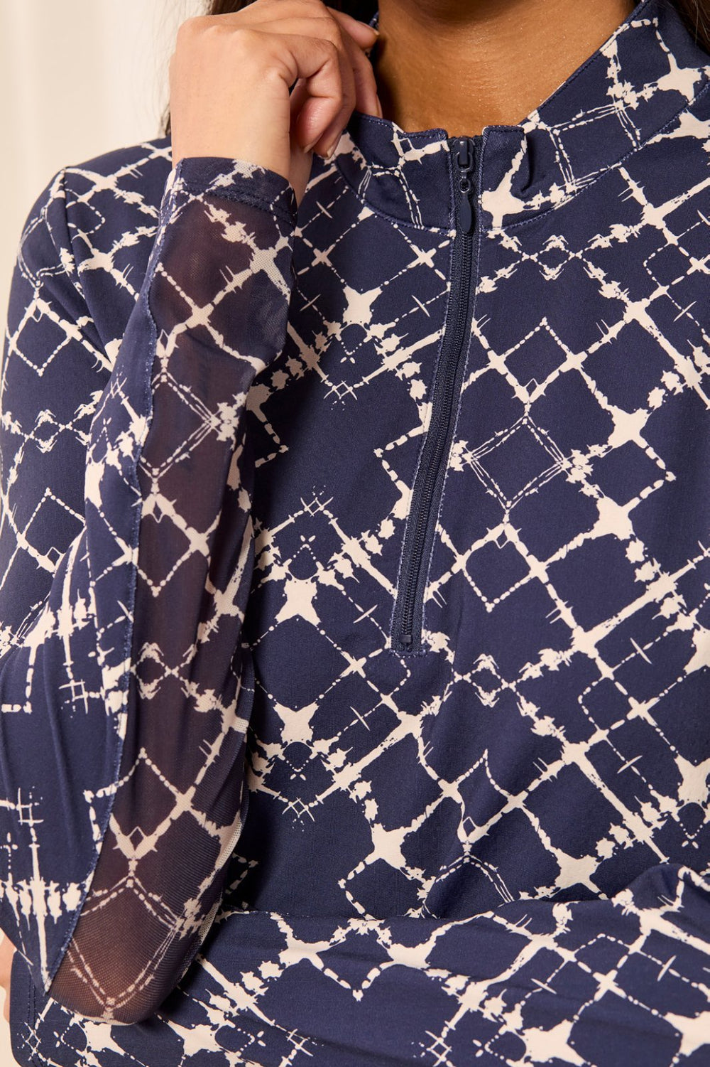 Performance Long Sleeve 1/2 Zip Top from Tribal - High Call Outfitters