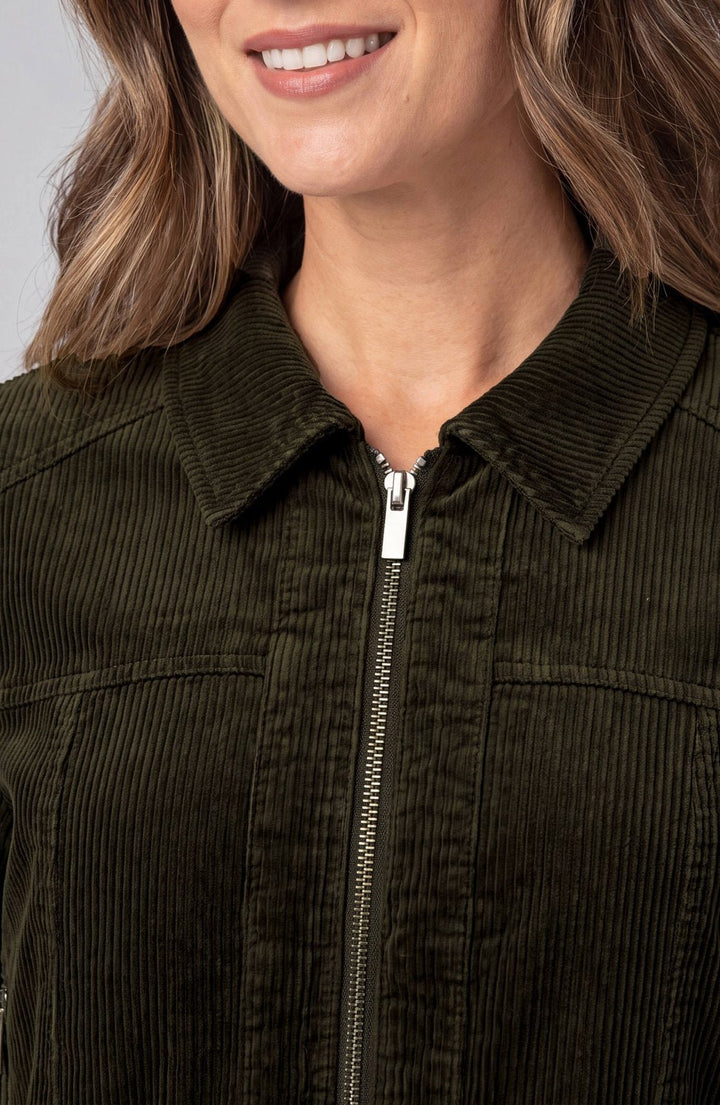 Zip Front Collared Bomber Jacket from Liverpool - High Call Outfitters
