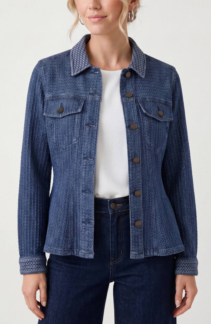Fit &amp; Flare Trucker Jacket from Liverpool - High Call Outfitters