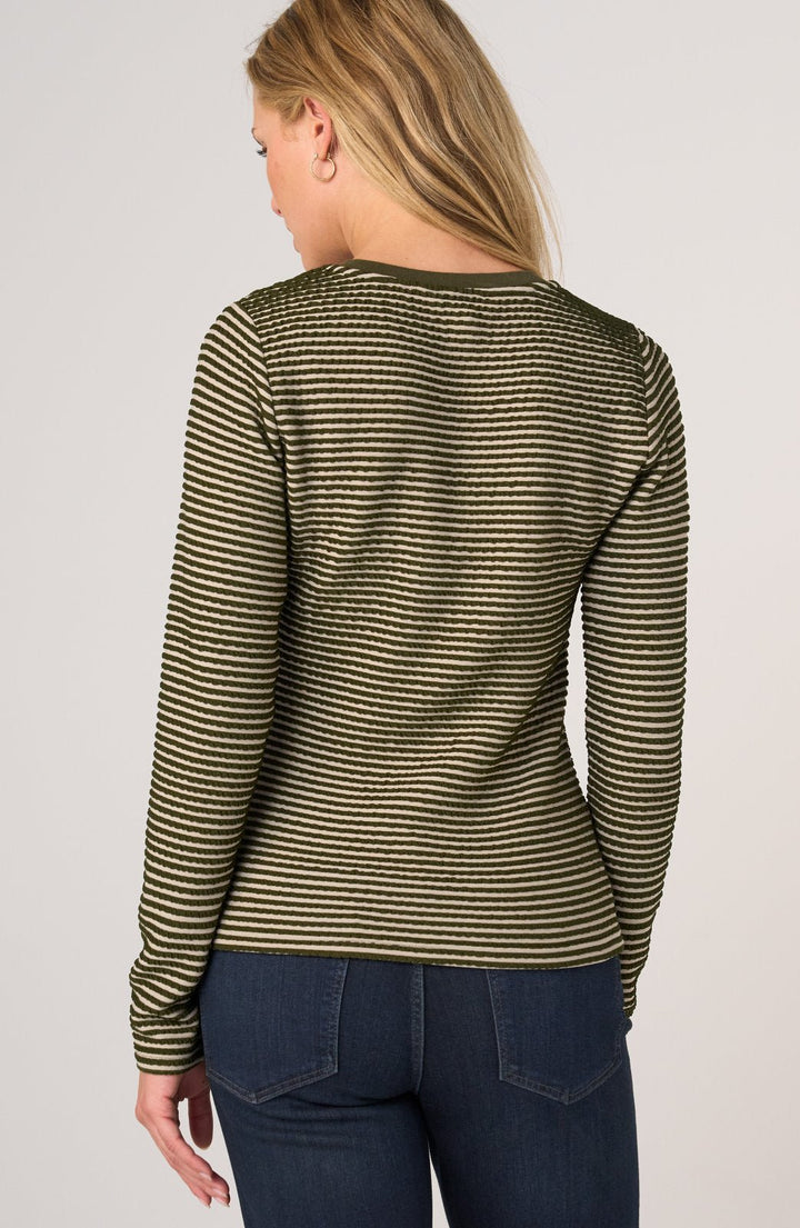 Stripe Henley Top from Liverpool - High Call Outfitters