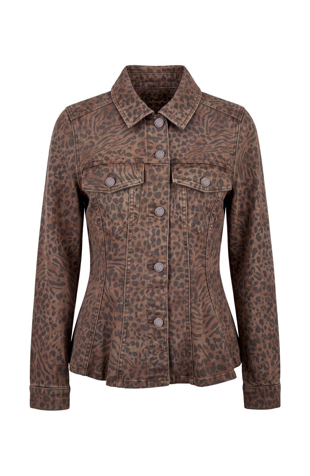 Fit &amp; Flare Trucker Jacket from Liverpool - High Call Outfitters