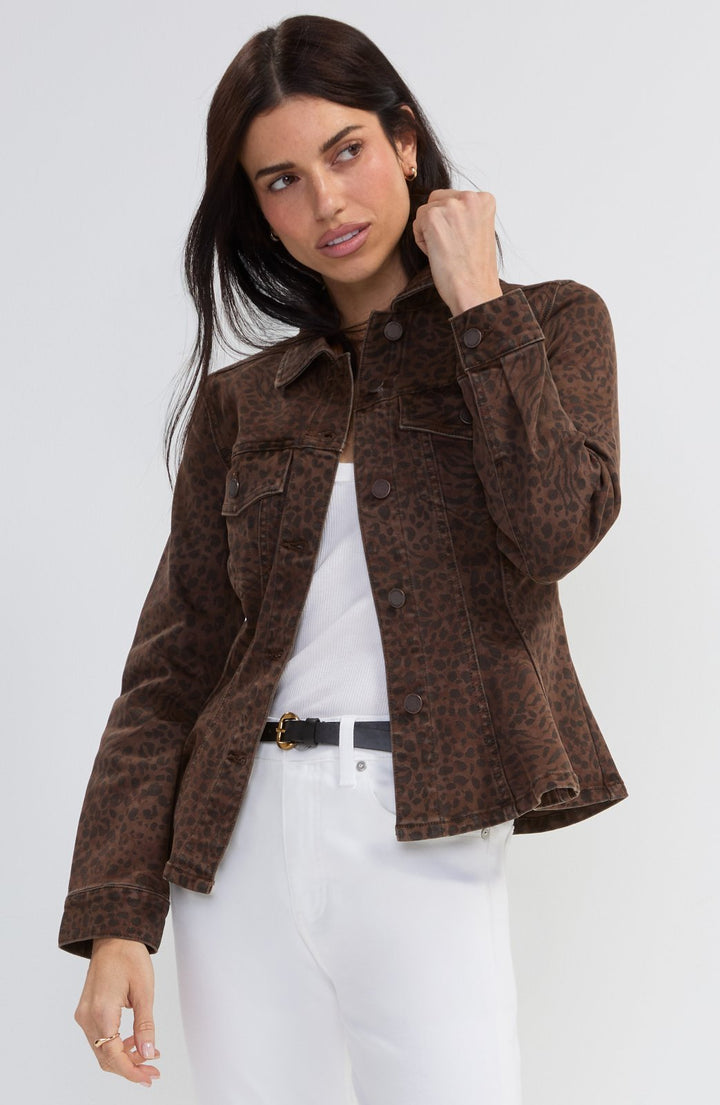 Fit &amp; Flare Trucker Jacket from Liverpool - High Call Outfitters