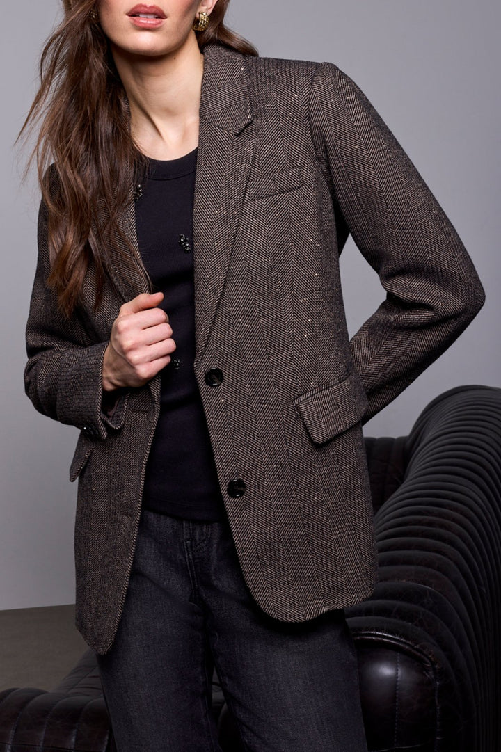 Fancy Lined Relax Fit Blazer from Tribal