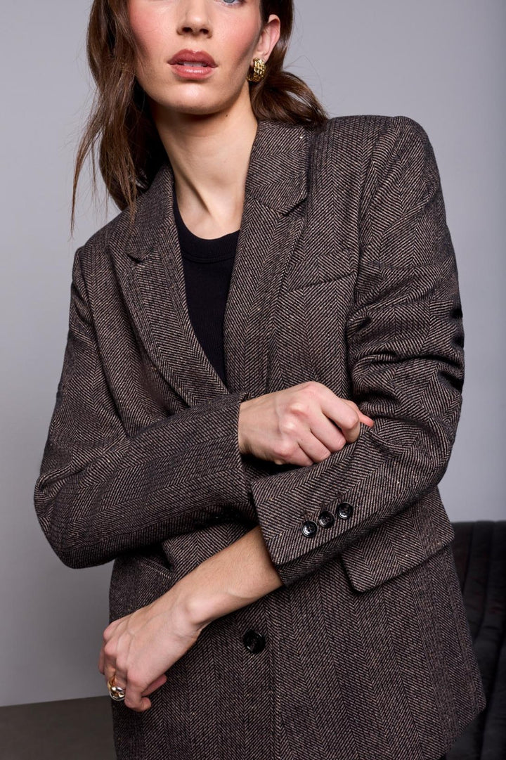 Fancy Lined Relax Fit Blazer from Tribal
