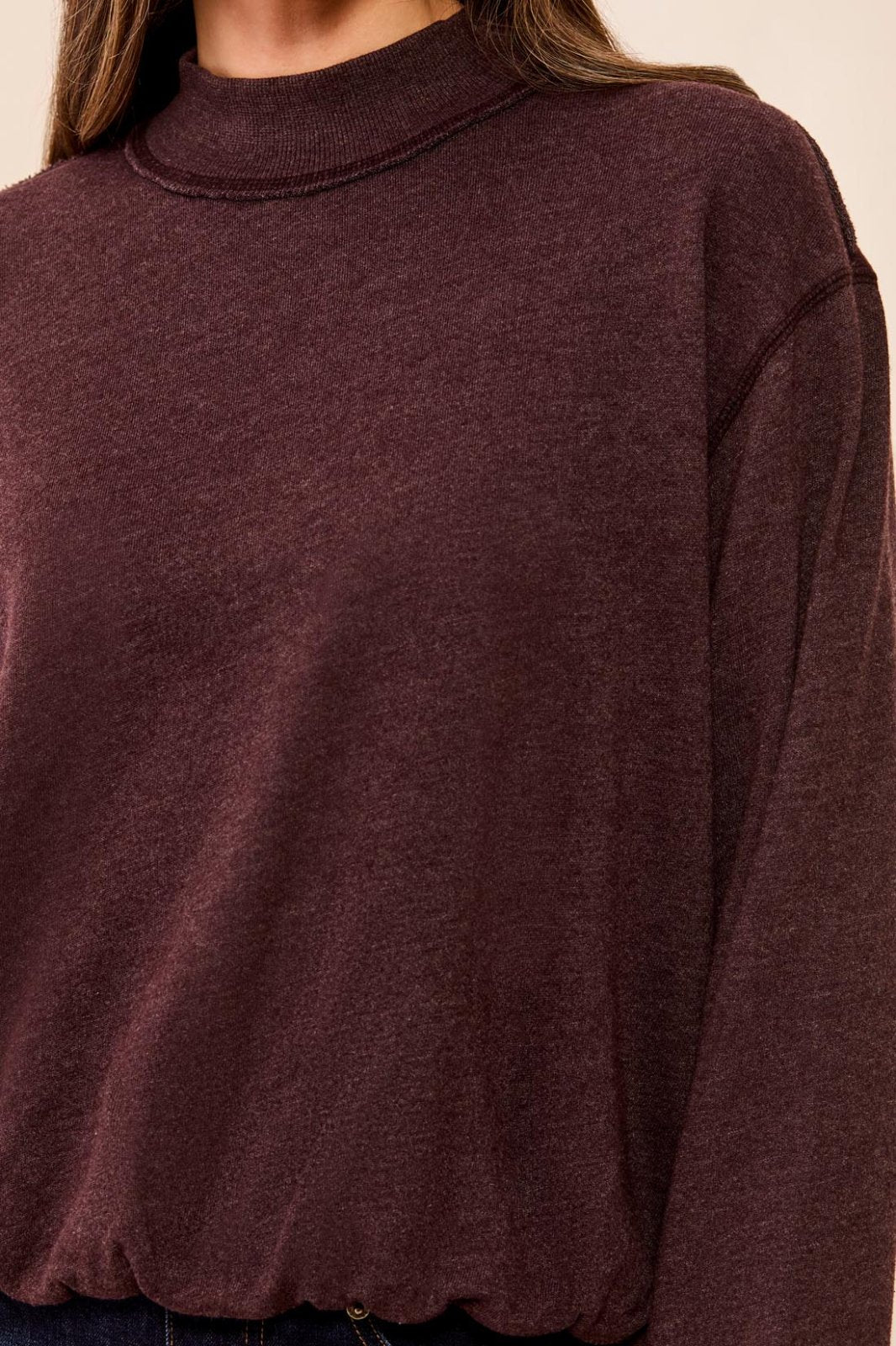 Garment Dye Bubble Sweatshirt from Tribal