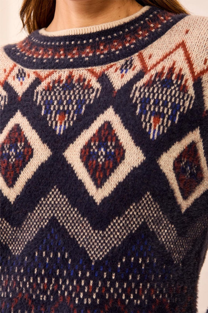 Mock Neck Sweater from Tribal
