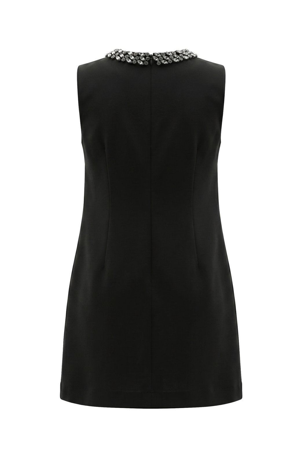 Sleeveless Dress with Embellished Neckline from Liverpool