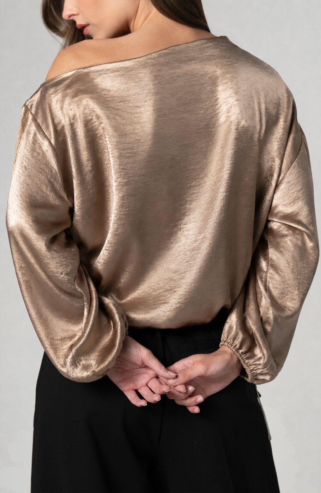 Long Sleeve One Shoulder Top from Liverpool