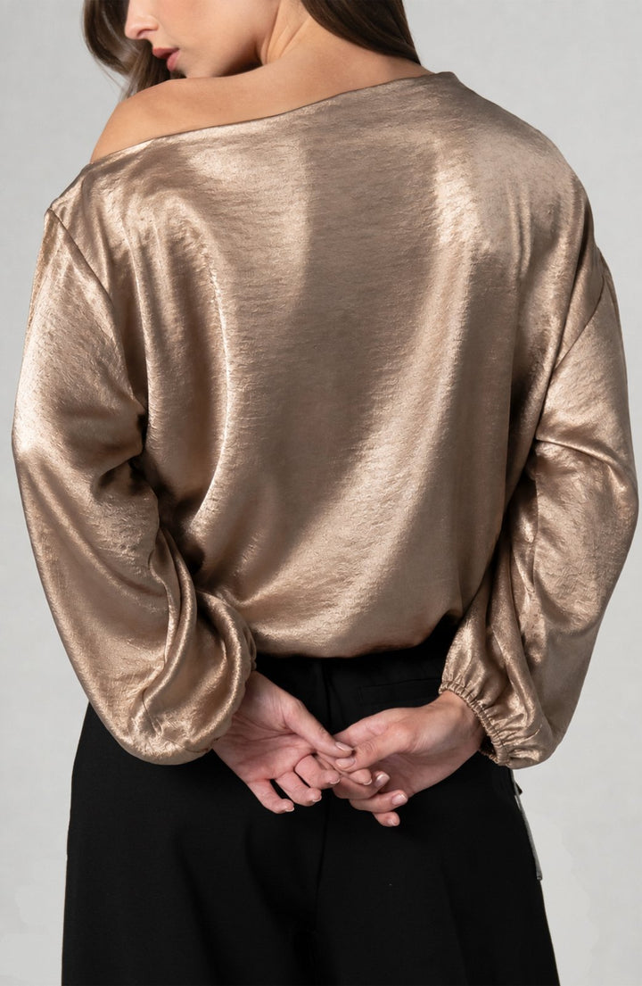 Long Sleeve One Shoulder Top from Liverpool