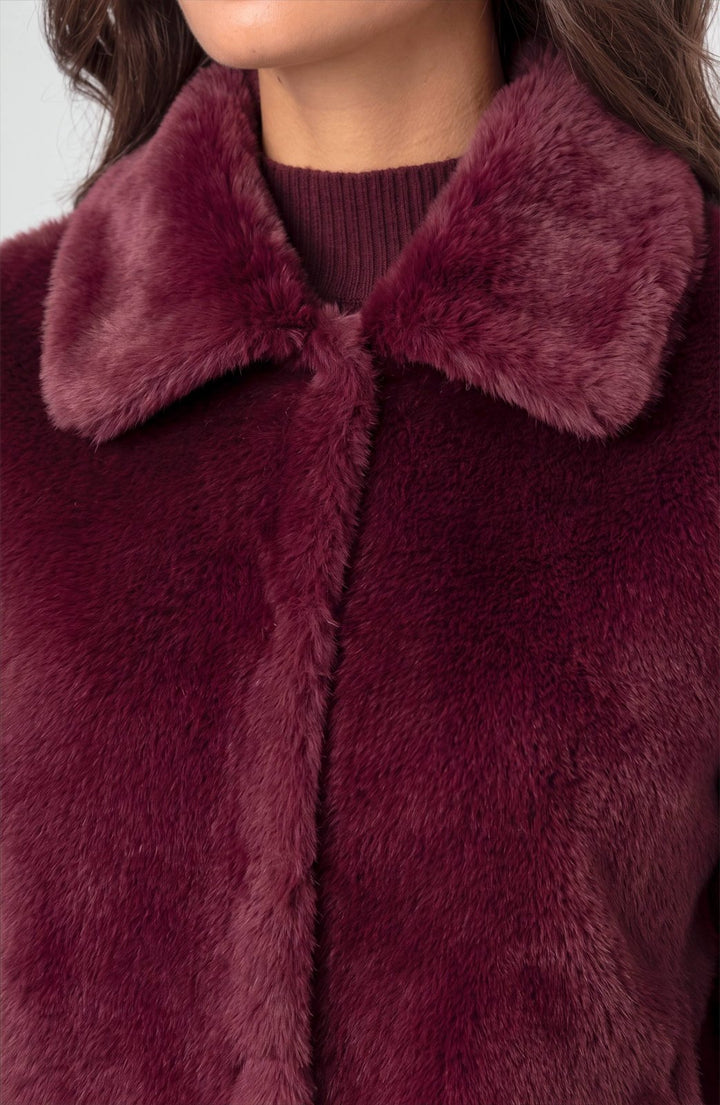 Collared Faux Fur Jacket from Liverpool