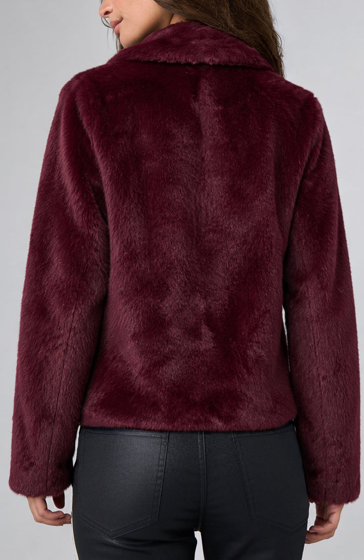 Collared Faux Fur Jacket from Liverpool
