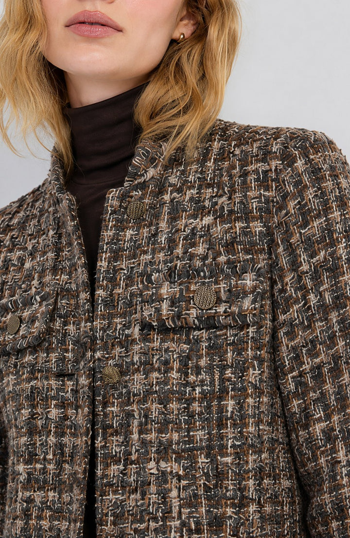 Mandarin Collar Lady Coat from Liverpool