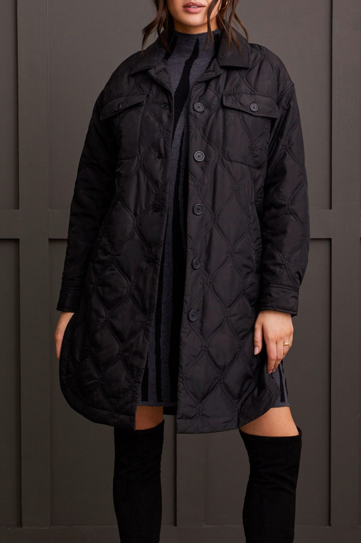 Long Quilted Lightweight Jacket from Tribal