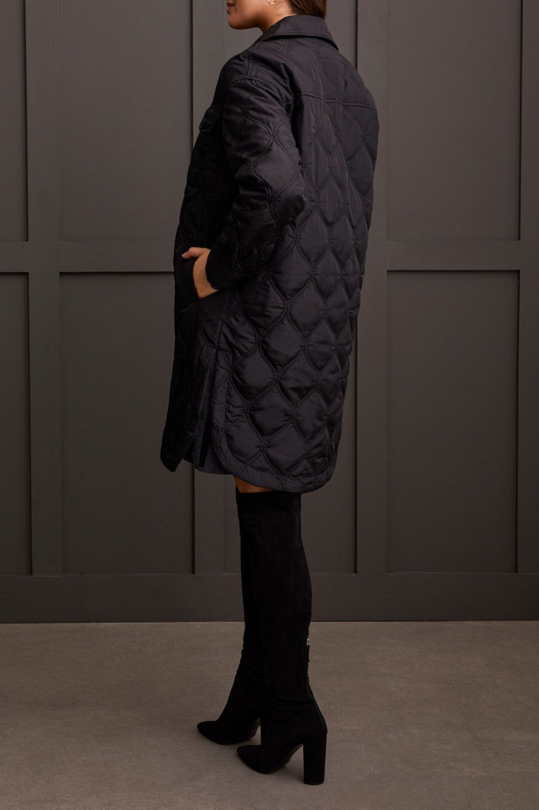 Long Quilted Lightweight Jacket from Tribal