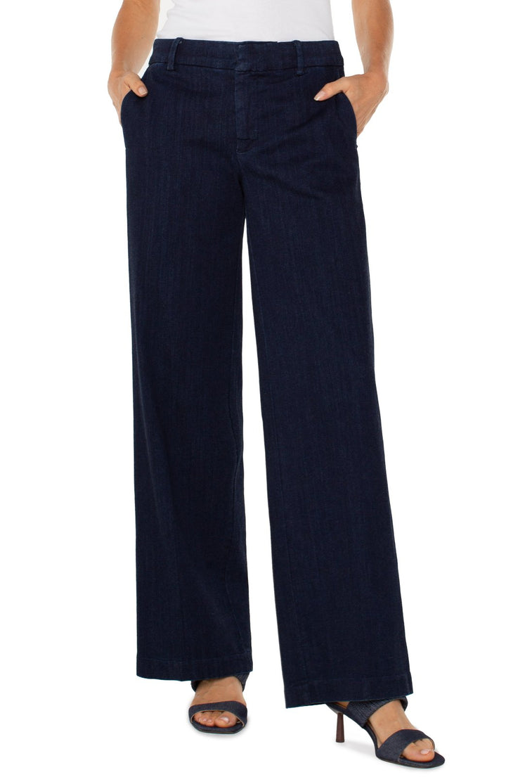 Kelsey Wide Leg Trouser from Liverpool