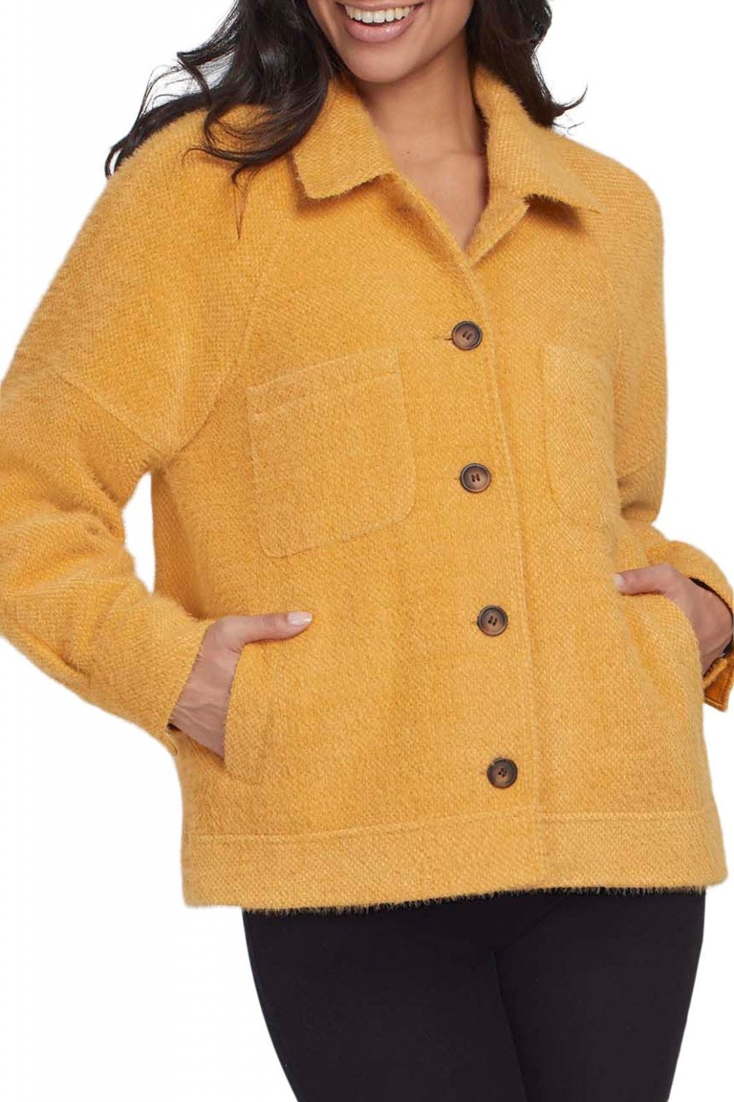 Button Front Jacket from Tribal - High Call Outfitters