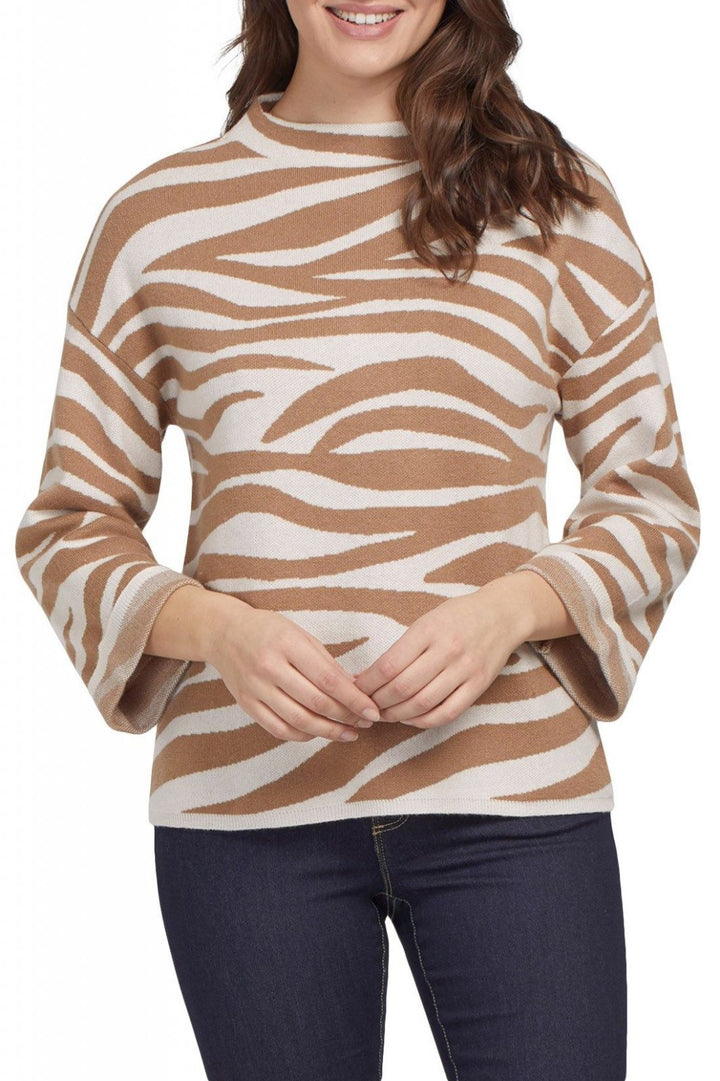 Mock Neck Sweater from Tribal