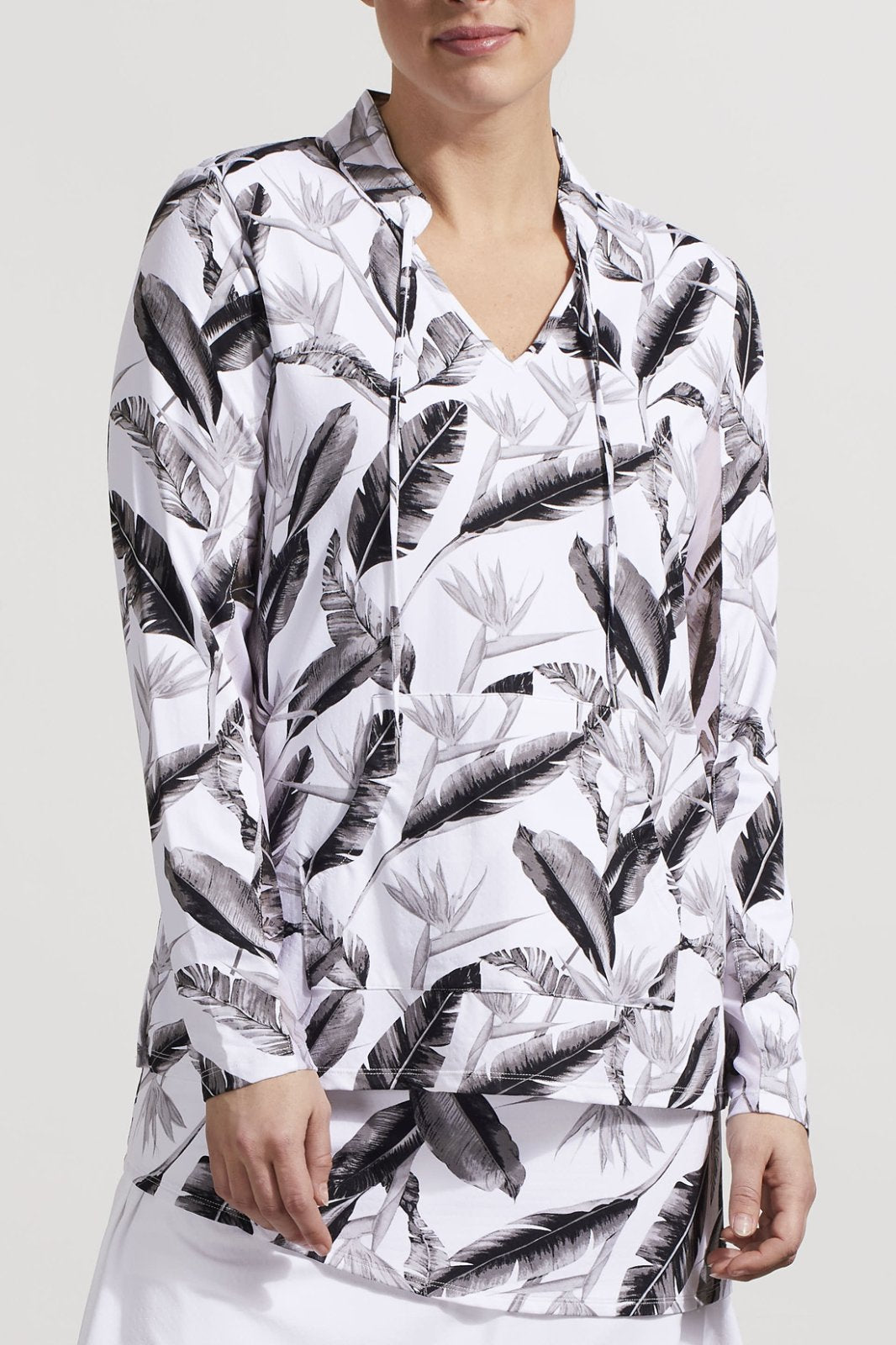 Performance Tie Front Top from Tribal
