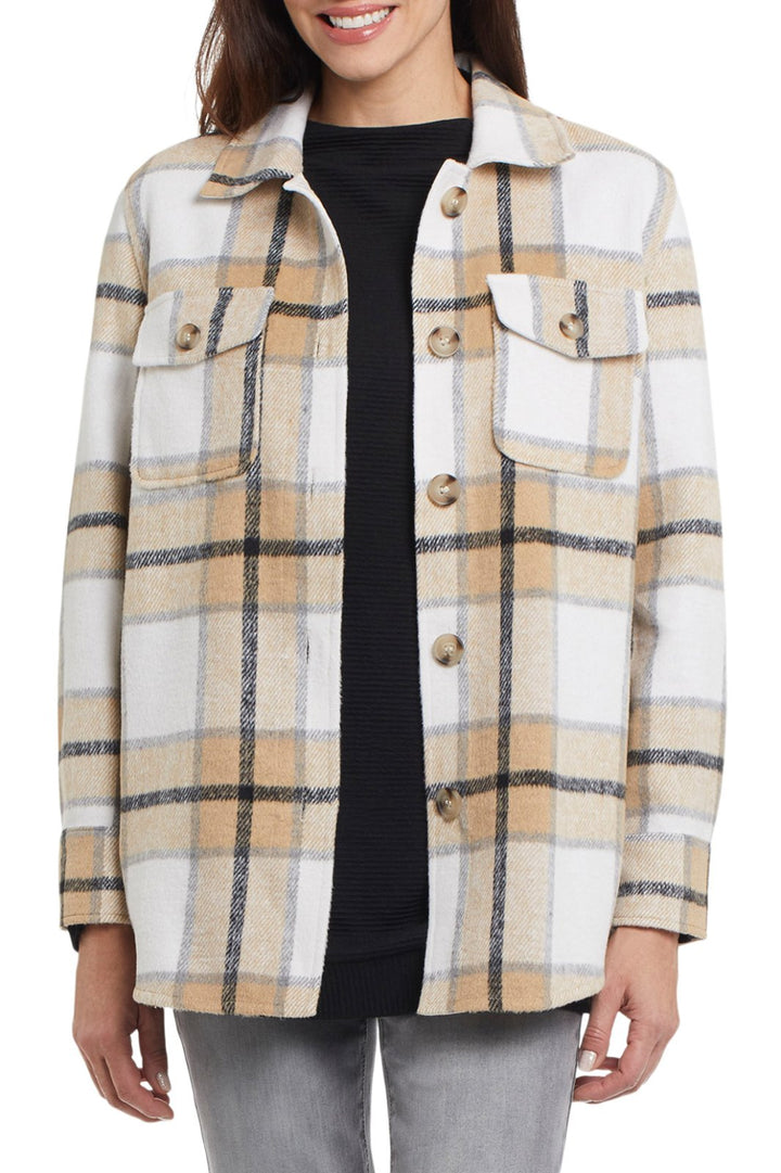 Plaid Shacket from Tribal