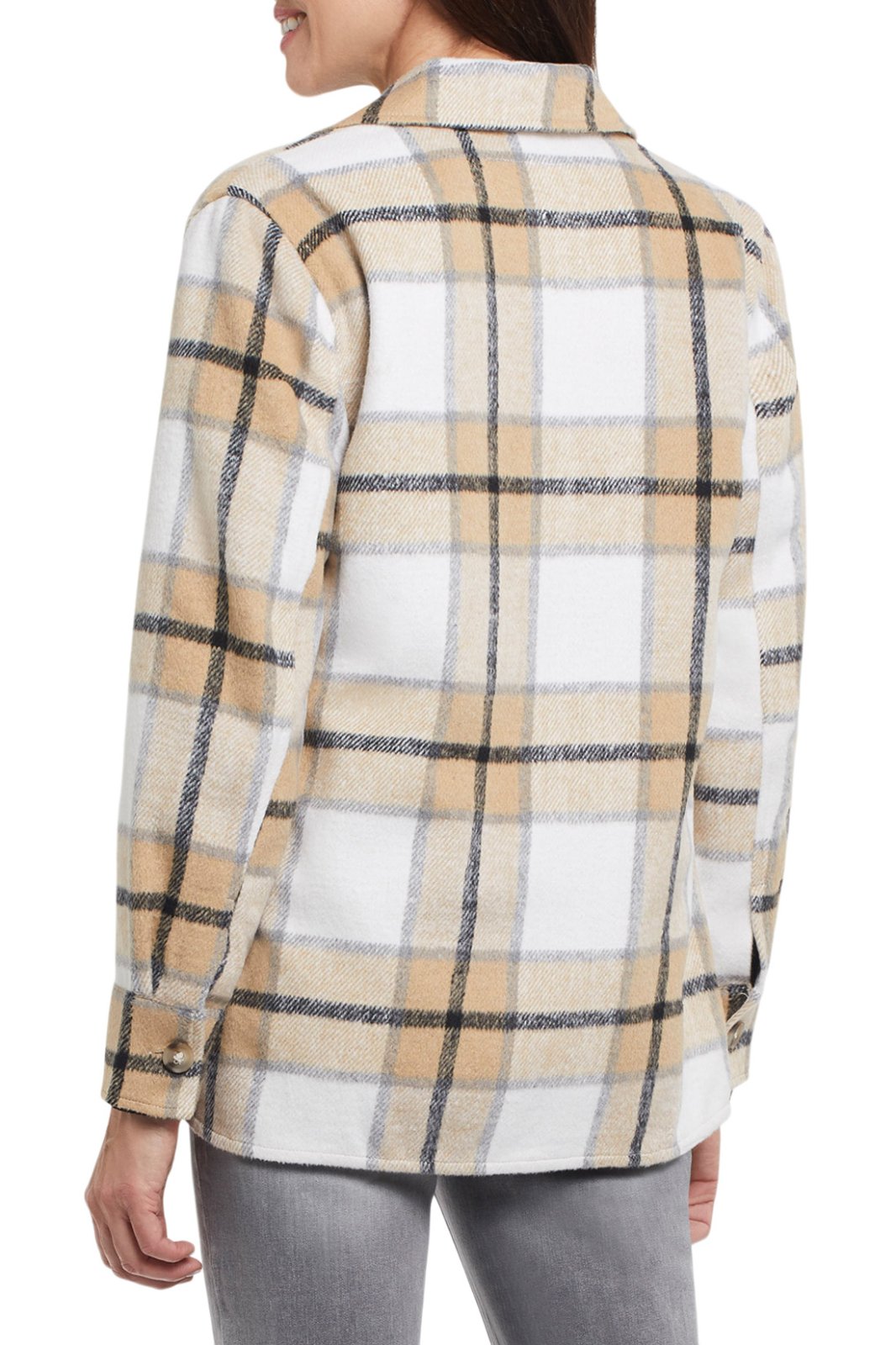 Plaid Shacket from Tribal