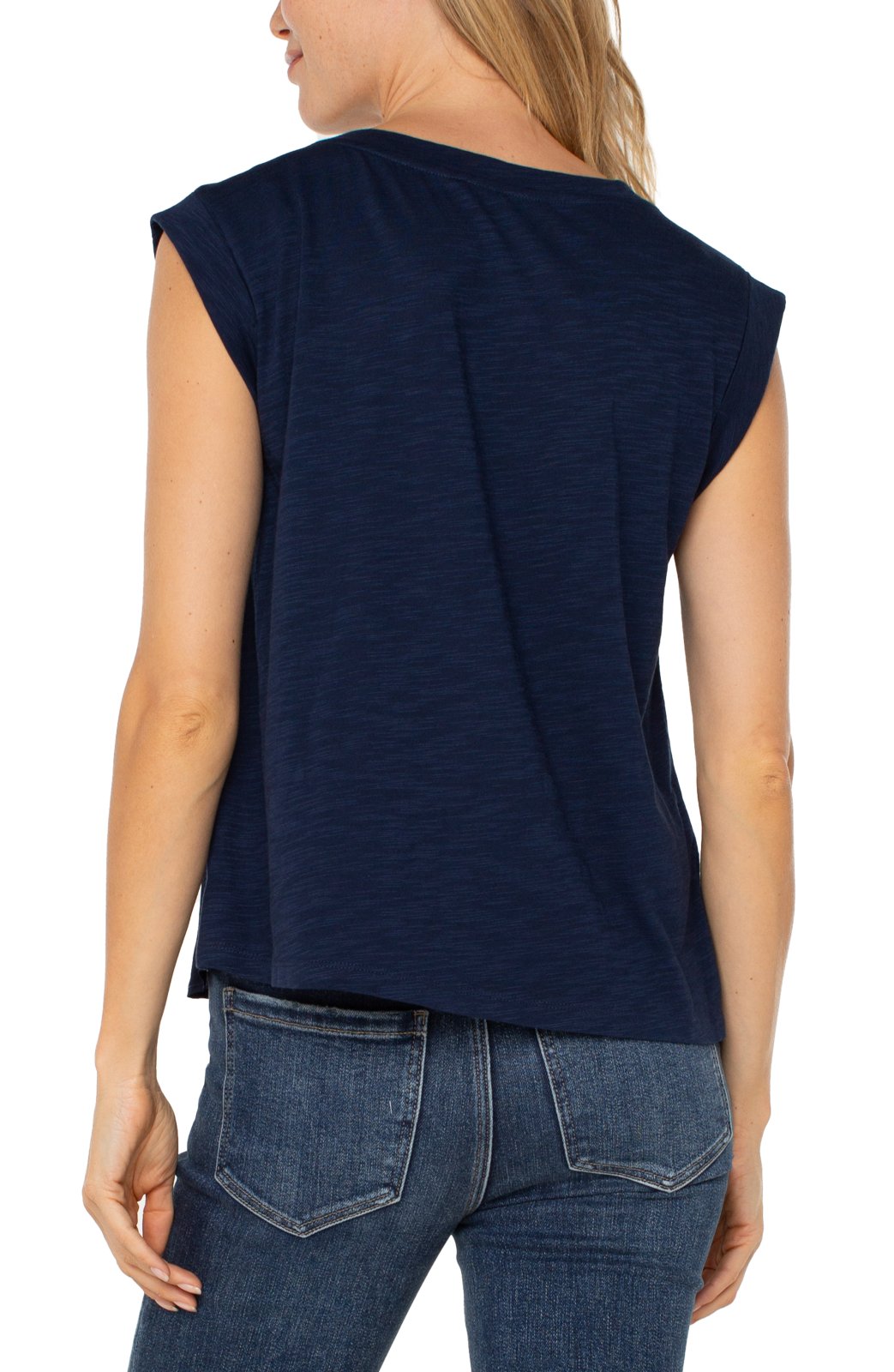 Satin Front Sleeveless Top from Liverpool